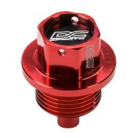 DC Sports - DC Sports Red Magnetic Drain Plug (Subaru) - Image 1