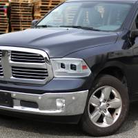 Spec'D Tuning Products - Spec-D 2009-2018 Dodge RAM 1500/2019-2021 RAM Classic/2010-2018 RAM 2500/3500 Switchback Sequential Projector Headlights (White Housing/Clear Lens) - Image 6