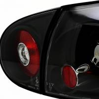 Spec'D Tuning Products - Spec-D 2006-2009 Volkswagen Golf GTI Mk5/Rabbit/R32 Tail Lights (Matte Black Housing/Clear Lens) - Image 4