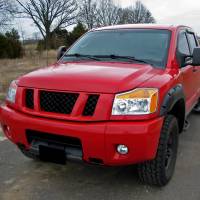 Spec'D Tuning Products - Spec-D 2004-2015 Nissan Titan/ 2004-2007 Armada Factory Style Headlights w/ Amber Reflectors (Chrome Housing/Clear Lens) - Image 7