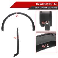 Spec'D Tuning Products - Spec-D 2018-2020 Ford F-150 Smooth Factory Style Fender Flares - Image 1
