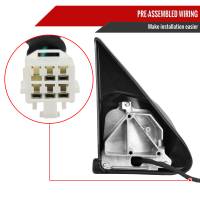 Spec'D Tuning Products - Spec-D 1998-2001 Dodge RAM 1500/1998-2002 RAM 2500/3500 Black Power Heated Towing Mirrors With Clear Lens LED Turn Signal - Image 4