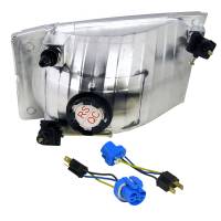 Spec'D Tuning Products - Spec-D 1999-2004 Ford F-250/F-350/F-450/F-550/Excursion Factory style Headlights (Chrome Housing/Clear Lens) - Image 7