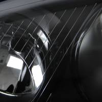 Spec'D Tuning Products - Spec-D 2005-2010 Volkswagen Golf Mk5 /Jetta/Rabbit Factory Style Headlights w/ P21W Turn Signal Bulbs (Matte Black Housing/Clear Lens) - Image 4