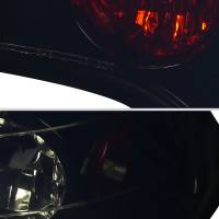 Spec'D Tuning Products - Spec-D 2006-2011 Honda Civic Sedan Tail Lights (Glossy Black Housing/Smoke Lens) - Image 4