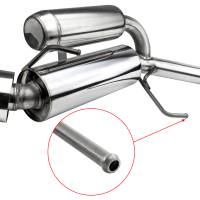 Spec'D Tuning Products - Spec-D 2003-2009 Nissan 350Z Coupe/Convertible T-304 Stainless Steel N1 Style Dual Catback Exhaust System w/ Burnt Tips - Image 4