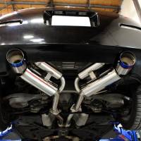Spec'D Tuning Products - Spec-D 2003-2009 Nissan 350Z Coupe/Convertible T-304 Stainless Steel N1 Style Dual Catback Exhaust System w/ Burnt Tips - Image 8