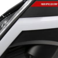 Spec'D Tuning Products - Spec-D 2003-2005 Nissan 350Z Switchback Sequential Turn Signal Animated LED Bar Projector Headlights (Matte Black Housing/Clear Lens) - Image 4