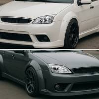 Spec'D Tuning Products - Spec-D 2005-2007 Ford Focus Factory Style Headlights (Chrome Housing/Clear Lens) - Image 8