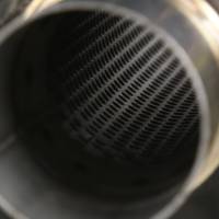 Spec'D Tuning Products - Spec-D Apexi N1 Style 2.5" Inlet Exhaust Muffler - 4" Burnt Blue Titanium Tip - Image 5