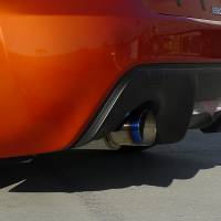 Spec'D Tuning Products - Spec-D Apexi N1 Style 2.5" Inlet Exhaust Muffler - 4" Burnt Blue Titanium Tip - Image 6