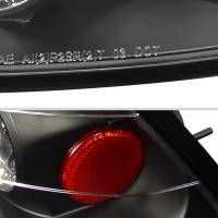 Spec'D Tuning Products - Spec-D 2006-2011 Honda Civic Sedan Tail Lights (Matte Black Housing/Clear Lens) - Image 4