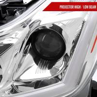 Spec'D Tuning Products - Spec-D 2008-2013 Infiniti G37/2014-2015 Q60 Coupe/Convertible Sequential Switchback LED Turn Signal Projector Headlights (Chrome Housing/Clear Lens) - Image 2