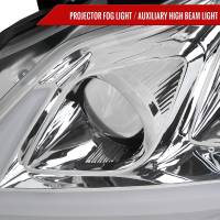Spec'D Tuning Products - Spec-D 2008-2013 Infiniti G37/2014-2015 Q60 Coupe/Convertible Sequential Switchback LED Turn Signal Projector Headlights (Chrome Housing/Clear Lens) - Image 3