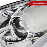 Spec'D Tuning Products - Spec-D 2003-2007 Infiniti G35 Coupe LED Bar Projector Headlights w/ Sequential Turn Signals (Chrome Housing/Clear Lens) - Image 1