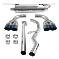 Spec'D Tuning Products - Spec-D 2009-2014 Hyundai Genesis Coupe 2.0T T-304 Stainless Steel Catback Exhaust System w/ Burnt Tip - Image 6