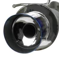 Spec'D Tuning Products - Spec-D 1992-2000 Honda Civic T-304 Stainless Steel N1 Style Catback Exhaust System w/ Burnt Tip - Image 2