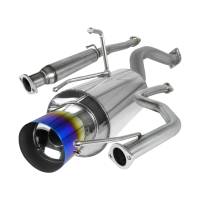Spec'D Tuning Products - Spec-D 1992-2000 Honda Civic T-304 Stainless Steel N1 Style Catback Exhaust System w/ Burnt Tip - Image 8