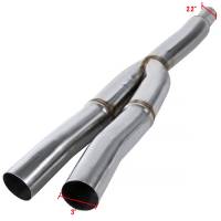 Spec'D Tuning Products - Spec-D 2015-2020 Ford Mustang 2.3L EcoBoost Stainless Steel Dual Catback Exhaust System - Image 4