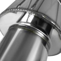 Spec'D Tuning Products - Spec-D 2006-2011 Honda Civic EX LX DX Sedan T-304 Stainless Steel N1 Style Catback Exhaust System w/ Burnt Tip - Image 2