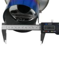 Spec'D Tuning Products - Spec-D 2006-2011 Honda Civic EX LX DX Sedan T-304 Stainless Steel N1 Style Catback Exhaust System w/ Burnt Tip - Image 4