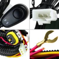 Spec'D Tuning Products - Spec-D 2015-2020 Chevrolet Tahoe/Suburban GMC Yukon/Yukon XL H8 Fog Lights Kit (Chrome Housing/Smoke Lens) - Image 4