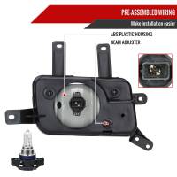 Spec'D Tuning Products - Spec-D 2015-2020 Chevrolet Tahoe/Suburban GMC Yukon/Yukon XL H8 Fog Lights Kit (Chrome Housing/Smoke Lens) - Image 5