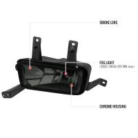 Spec'D Tuning Products - Spec-D 2015-2020 Chevrolet Tahoe/Suburban GMC Yukon/Yukon XL H8 Fog Lights Kit (Chrome Housing/Smoke Lens) - Image 6