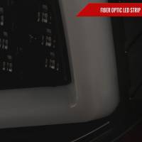 Spec'D Tuning Products - Spec-D 2009-2018 Dodge RAM 1500 / 2019-2021 RAM Classic / 2010-2018 RAM 2500 3500 White Bar LED Tail Lights (Glossy Black Housing/Smoke Lens) - Image 1