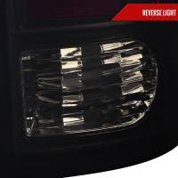 Spec'D Tuning Products - Spec-D 2009-2018 Dodge RAM 1500 / 2019-2021 RAM Classic / 2010-2018 RAM 2500 3500 White Bar LED Tail Lights (Glossy Black Housing/Smoke Lens) - Image 3