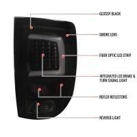 Spec'D Tuning Products - Spec-D 2009-2018 Dodge RAM 1500 / 2019-2021 RAM Classic / 2010-2018 RAM 2500 3500 White Bar LED Tail Lights (Glossy Black Housing/Smoke Lens) - Image 6