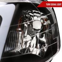 Spec'D Tuning Products - Spec-D 1999-2000 Honda Civic Coupe/Sedan LED Bar Factory Style Headlights (Matte Black Housing/Clear Lens) - Image 3