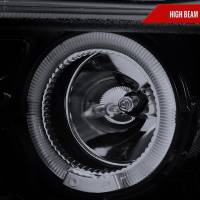 Spec'D Tuning Products - Spec-D 2010-2014 Ford Mustang Dual Halo Projector Headlights (Glossy Black Housing/Smoke Lens) - Image 2