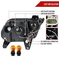 Spec'D Tuning Products - Spec-D 2010-2014 Ford Mustang Dual Halo Projector Headlights (Glossy Black Housing/Smoke Lens) - Image 5