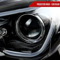 Spec'D Tuning Products - Spec-D 2012-2017 Scion FRS/ Toyota 86 LED Bar Projector Headlights w/ Sequential Turn Signal Lights (Jet Black Housing/Clear Lens) - Image 1
