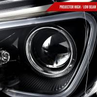 Spec'D Tuning Products - Spec-D 2012-2017 Scion FRS/ Toyota 86 LED Bar Projector Headlights w/ LED Turn Signal Lights (Matte Black Housing/Clear Lens) - Image 1