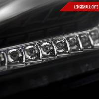 Spec'D Tuning Products - Spec-D 2012-2017 Scion FRS/ Toyota 86 LED Bar Projector Headlights w/ LED Turn Signal Lights (Matte Black Housing/Clear Lens) - Image 3