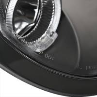 Spec'D Tuning Products - Spec-D 2002-2008 Mini Cooper R50 R53 R52 Single Halo Projector Headlights (Matte Black Housing/Clear Lens) - Image 4