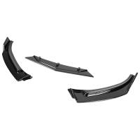 Spec'D Tuning Products - Spec-D 2014-2018 Mazda 3 Glossy Black Polypropylene 3PC Bumper Lip - Image 4