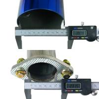 Spec'D Tuning Products - Spec-D 2001-2005 Honda Civic EX HX Si N1 Style Catback Exhaust System (Burnt Tip) - Image 7