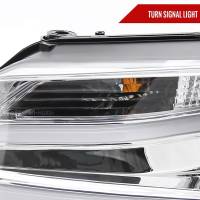 Spec'D Tuning Products - Spec-D 2011-2018 Volkswagen Jetta MK6 LED Bar Projector Headlights (Chrome Housing/Clear Lens) - Image 3