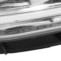 Spec'D Tuning Products - Spec-D 2011-2018 Volkswagen Jetta MK6 LED Bar Projector Headlights (Chrome Housing/Clear Lens) - Image 4