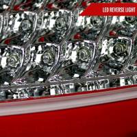 Spec'D Tuning Products - Spec-D 2005-2008 Porsche 911 997 Carrera / 2007-2009 911 997 GT3 LED Tail Lights (Chrome Housing/Red Lens) - Image 3
