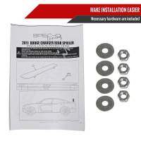 Spec'D Tuning Products - Spec-D 2011-2018 Dodge Charger Black ABS R/T Daytona OE-Style Rear Spoiler Wing - Image 5