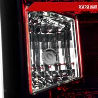 Spec'D Tuning Products - Spec-D 2014-2018 Chevrolet Silverado 1500/ 2015-2019 Silverado 2500HD 3500HD GMC Sierra 3500HD LED Tail Lights (Chrome Housing/Red Smoke Lens) - Image 3