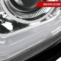 Spec'D Tuning Products - Spec-D 2010-2013 Chevrolet Camaro LED Bar Projector Headlights (Chrome Housing/Clear Lens) - Image 2