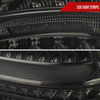 Spec'D Tuning Products - Spec-D 2001-2004 Mercedes Benz W203 C-Class Sequential Turn Signal LED Tail Lights (Chrome Housing/Smoke Lens) - Image 1