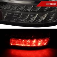 Spec'D Tuning Products - Spec-D 2001-2004 Mercedes Benz W203 C-Class Sequential Turn Signal LED Tail Lights (Chrome Housing/Smoke Lens) - Image 3