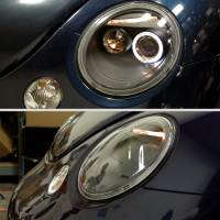 Spec'D Tuning Products - Spec-D 1998-2005 Volkswagen Beetle Halo Projector Headlights (Matte Black Housing/Clear Lens) - Image 8