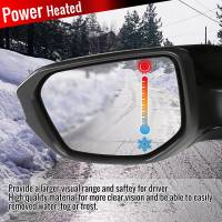 Spec'D Tuning Products - Spec-D 2016-2018 Honda Civic Glossy Black 5-Pin Power Adjustable & Heated Side Mirror - Driver Side Only - Image 4